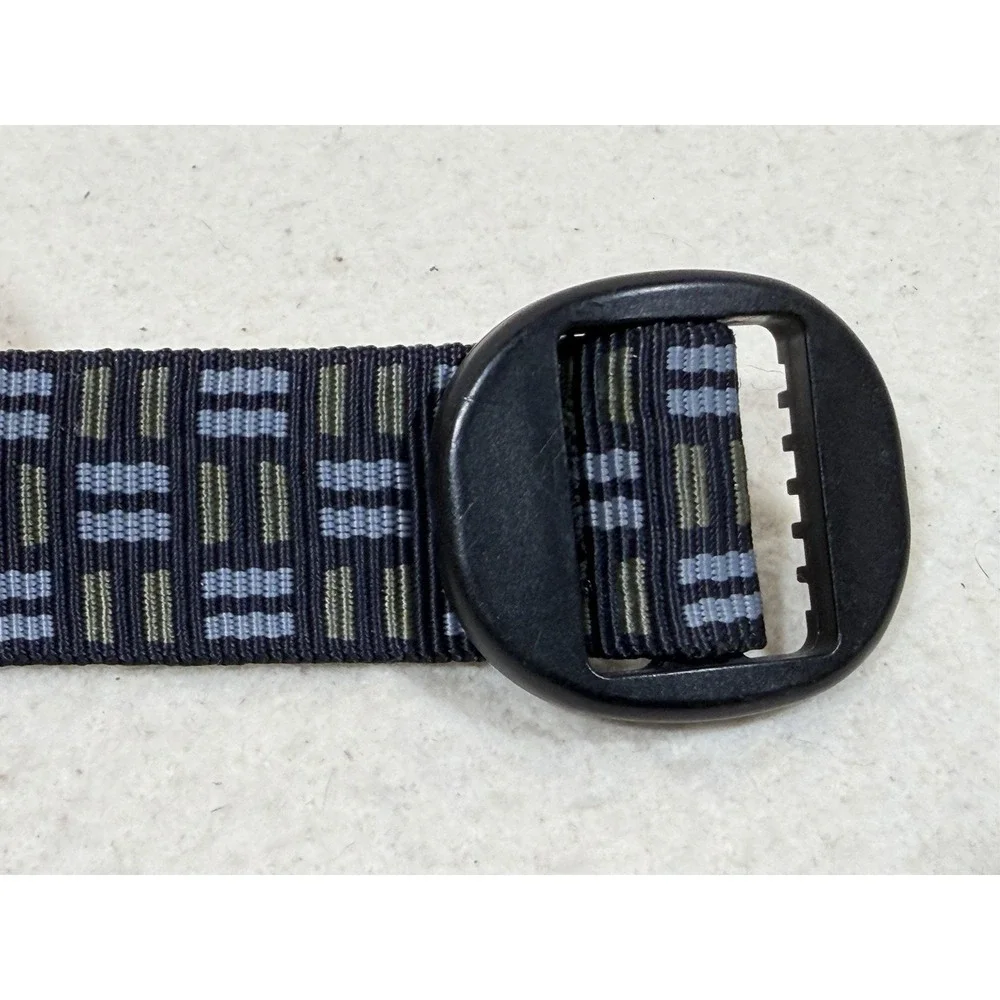 Mossimo Reversible Web Belt Geometric Pattern 1 Inch Casual‎ Streetwear